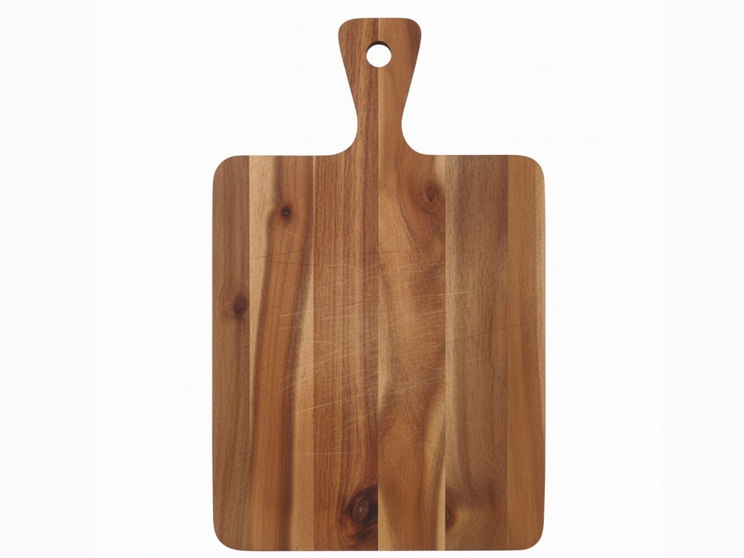 Rustic acacia charcuterie board